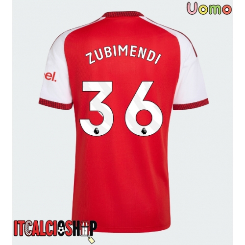 Arsenal Martin Zubimendi #36 Prima Maglia 2026-27 Manica Corta